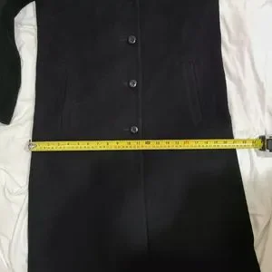 Manteau Vintage Forecaster Of Boston En Laine Mixte Noir – Taille 8/10, Occasion Très Bon état